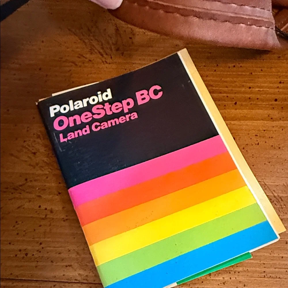 Polaroid OneStep Rainbow Instant Camera - Black and White